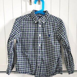 Boys Polo Button Up Shirt